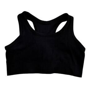 New Zella Girl's Sports Bra Black Size Small 7/8
